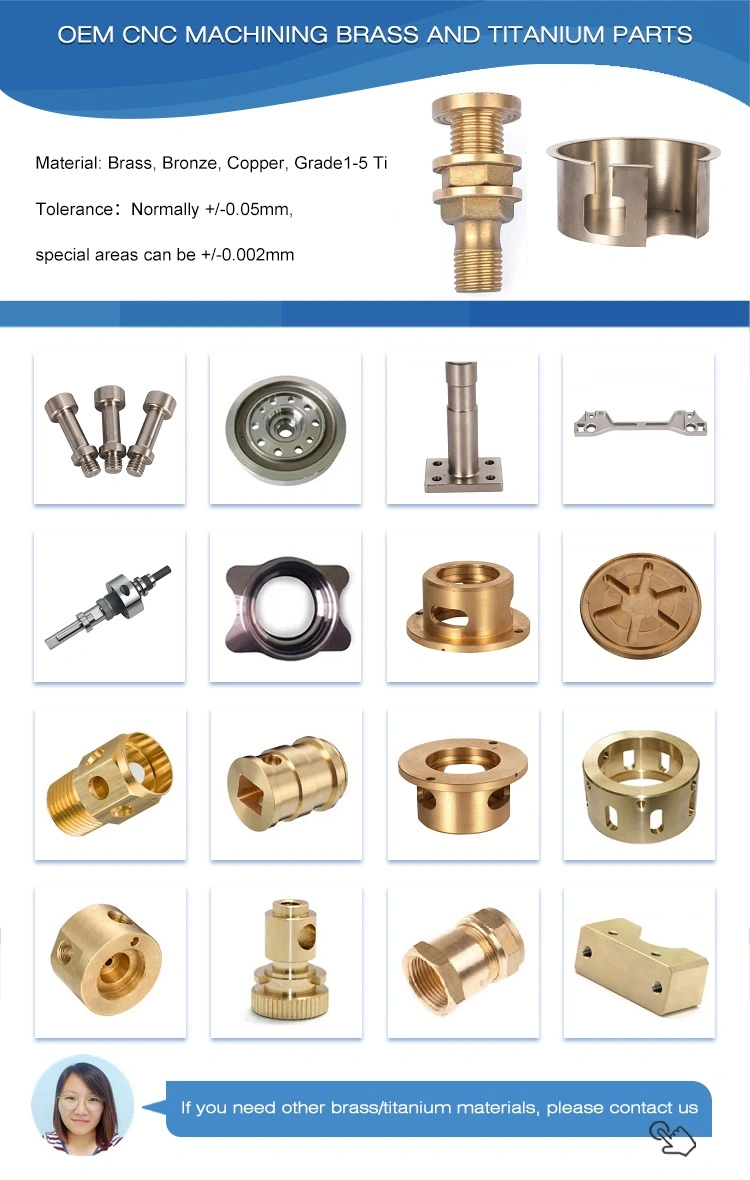 High Quality OEM Prototype Manufacturer Precision Custom Precise CNC Titanium Machining 3D Printing Part